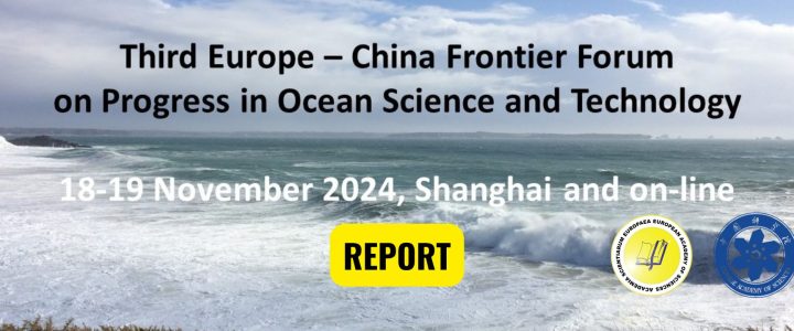 EurASc Synthetic Report: 3rd CAS-EurASc Frontier Forum on Progress in Ocean Science and Technology