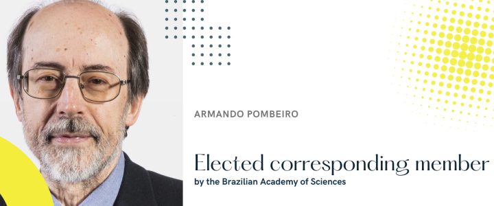 Armando Pombeiro elected as corresponding member of the Brazilian Academy of Sciences